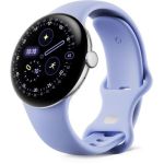 image produit Google Pixel Watch 4 (41 mm) – Montre connectée Android, Suivi Complet des données de santé et de Remise en Forme – Boîtier en Aluminium Argent Poli – Bracelet Sport Iris – LTE