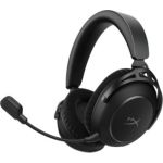 image produit HyperX Cloud Alpha 2 – Casque Gaming sans Fil avec Haut-parleurs Double Chambre de 53 mm et jusqu'à 250 Heures d'autonomie, 2,4 GHz et Bluetooth simultanés, compatibilité multiplateforme, Noir