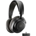 image produit SteelSeries Casque sans fil Arctis Nova 7X multi-plateforme Gen2-Contrôle des applications en temps réel - 50H+ -Haut-parleurs magnétiques en néodyme -Mixable 2,4GHz/Bluetooth-Xbox,PC,Switch1/2,Mobile