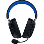 image produit Razer BlackShark V3 X HyperSpeed for PlayStation - Casque Esport sans Fil - Ultra-léger 270 g - Haut-parleurs Triforce 50mm - Microphone Amovible - HyperSpeed 2,4 GHz et Bluetooth - PS5/PC | Noir