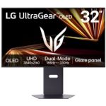 image produit LG Ultragear™ 32GX850A-B.AEU Ecran PC Gaming 32" - Dalle OLED résolution UHD (3840 x 2160), 0,03ms 165Hz, DisplayHDR™400 True Black, DCI-P3 98.5% (CIE1976), FreeSync Premium Pro, G-Sync Compatible