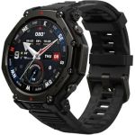 image produit Amazfit T-Rex 3 Pro Montre Connectée Outdoor 48 mm, Écran AMOLED en Saphir, Lunette en Titane, GPS Double Bande, Cartes Hors Ligne, Lampe Intégrée, Autonomie 25 Jours, Smartwatch pour Android iPhone