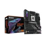 image produit GIGABYTE Carte mère X870E A Elite WIFI7 - Prend en Charge Les processeurs AMD Ryzen 9000, VRM numérique 16+2+2 Phases, jusqu'à 8000MHz DDR5 (OC), 3xPCIe 5.0, Wi-FI 7, LAN 2.5GbE, USB 4
