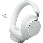 image produit AKG N9 Hybrid Over-Ear Casque – Son cristallin sans Fil, True Adaptive Noise Cancelling, Qualité d’Appel certifiée Zoom, 100h d’autonomie, Bluetooth, USB-C, Blanc