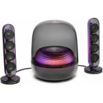 image produit Harman Kardon SoundSticks 5 Haut-Parleur Bluetooth, Conception à 3 Voies, Connectivité HDMI Arc monocâble, Connexion Multi-Enceintes Auracast, Jeux de lumière colorés, Noir - livrable en France