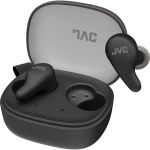 image produit JVC HA-A23T-B Écouteurs True Wireless Gumy Premium avec Annulation du Bruit, Bluetooth 5.4, Mode sonore ambiant, 26 Heures d'autonomie et étui de Charge translucide, USB-C, Noir