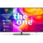 image produit The One 120 hz - Pied central - QLED - AMBILIGHT 3 - UHD - TITAN OS PHILIPS - 55PUS9000