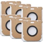 image produit Dreame 6x sacs de collecte de poussière originaux Dreame 2.5 L, compatibles avec la station d'aspiration Z10, grande capacité, vidange rapide - Pack de 6