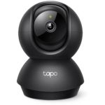 image produit Tapo 2K(3MP) Caméra Surveillance WiFi intérieure 360° C211, Vision Nocturne, Notifications en Temps réel, Détection de Personne, Suivi de Mouvement, Télécommande, Compatible avec Alexa, Noir