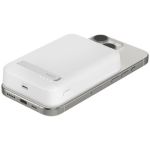 image produit Belkin BoostCharge Pro Batterie Externe sans Fil 10 000 mAh avec Qi2 (Chargeur Portable Compatible MagSafe, Support intégré, pour iPhone 16, 16 Plus, 16 Pro, 16 Pro Max, iPhone 15, etc., Blanche)