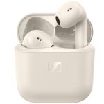 image produit Sennheiser ACCENTUM Open Wireless Earbuds – Ecouteurs Bluetooth sans Fil Sport Open Ear, Son Dynamique, Bluetooth 5.3, IPX4, 28 h d’Autonomie, Boîtier de Charge USB-C, Crème