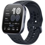 image produit Amazfit Bip 6 Smartwatch 46mm, Batterie 14 Jours, AMOLED 1,97", GPS avec Cartes, IA, Appels Bluetooth, Suivi Santé et Sommeil, 140+ Modes Sportifs, Étanchéité 5ATM, Noir