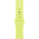 image produit Apple Watch Band - Bracelet Sport - 46 mm - Jaune fluo - M/L