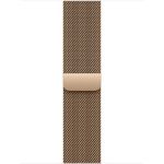 image produit Apple Watch Band - Bracelet Milanais - 42 mm - Or - One Size