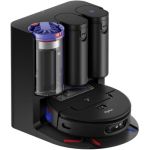 image produit Dyson Spot+Scrub™ AI, aspirateur robot laveur sec et humide, rouleau humide auto-nettoyant, 4× puissance d’aspiration sur tapis, vidage automatique, élimination des taches par IA (Noir/Bleu)