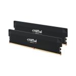 image produit Crucial Pro RAM DDR5 32Go Kit (2x16Go) 6400MHz CL38, Overclocking Gaming, Intel XMP 3.0 / AMD Expo, PC Mémoire, Noir - CP2K16G64C38U5B