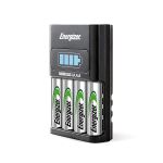 image produit Energizer Chargeur Piles Rechargeables AA Et AAA, Chargeur Express (4 Piles AA Incluses)