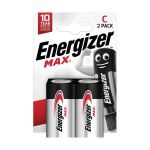 image produit Energizer Max C Piles Alcalines, Multicouleur - Lot de 2