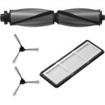 image produit Samsung VCA-RAK97 Kit d'accessoires d'origine pour Jet Bot Combo (VR7MD9*), Brosse Haute Performance, 2 brosses latérales et pré-Filtre, Accessoires et pièces de Rechange pour Robot aspirateur, Noir
