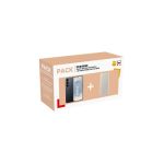 image produit Pack Galaxy S25 6,2\" 5G Nano SIM 128 Go Noir Absolu + Batterie externe Galaxy 10000 mAh Beige