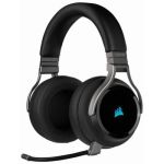 image produit Corsair Virtuoso RGB Wireless Casque Gaming Haute Fidélité (Son Surround 7.1, Microphone Omnidirectionnel avec PC, Xbox One, PS4, Switch et Mobiles Compatibilité) Carbone