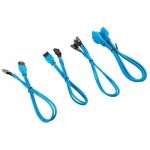 image produit Kit d’extension gainé pour panneau avant CORSAIR Premium 30 cm, Bleu