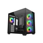image produit Case MIDITOWER NO PSU Elite 681BK VETRO FR SX - ATX MATX MITX - Nero