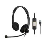 image produit Sennheiser EPOS SC 60 USB ML Both-Side UC Headset with Call Control for MS Lync 504547 Noir - livrable en France