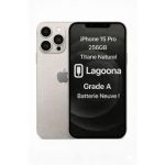image produit Smartphone APPLE iPhone 15 ProTitNat 256Go Batterie Neuve