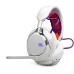 image produit JBL Quantum 950 Casque Gaming sans Fil Bluetooth multiplateforme avec Son Spatial JBL Quantum et Suivi des mouvements, Micro Anti-Bruit, câble USB-C, 50 h d'autonomie, pièces remplaçables, Blanc