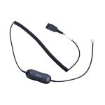 image produit Jabra GN1216 pour Avaya 0.8m Câble ETIRO QD -> RJ9 (Pour téléphone Avaya serie 96xx, 16xx)