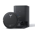 image produit ECOVACS DEEBOT T80S Omni Robot Aspirateur Laveur, 24 800 Pa, OZMO Roller 2.0, ZeroTangle 3.0, Triple Lift, Lavage Patin 40 à 75 °C, Séchage à l'Air Chaud, Noir