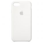 image produit Coque APPLE iPhone 8 / 7  en silicone - Blanc