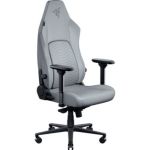 image produit Razer Iskur V2 NewGen - Fauteuil Gaming Ergonomique Respirant Cuir EPU de 2e gen avec Technologie Cooltouch - système de Soutien Lombaire Hyperflex - Arches d’épaule Extra-Larges | Gris