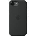image produit Apple Coque en Silicone avec MagSafe pour iPhone 17e - Noir ​​​​​​​