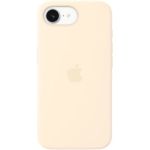 image produit Apple Coque en Silicone avec MagSafe pour iPhone 17e - Vanille ​​​​​​​