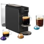 image produit De'Longhi Nespresso Vertuo Up - Machine à café Capsule avec 7 Tailles de Tasses, Technologie d'essorage, Chauffage Rapide, Réservoir 1,4 L, Mode Design, Design Compact, Gris (ENV200.GY)
