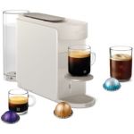 image produit De'Longhi Nespresso Vertuo Up - Machine à café à Capsules avec 7 Formats de Tasse, Technologie Centrifusion, Chauffe Rapidement, Réservoir 1,4L, Mode Créations, Design Compact, Blanc (ENV200.W)