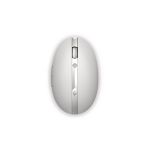 image produit HP Spectre 700 - Souris Rechargeable Sans Fil Argent Turbo (USB et Bluetooth, 1200 DPI, Easy-Switch, Ambidextre)