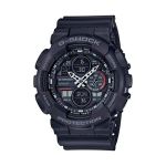 image produit Casio Montre Quartz Homme 49.00mm avec Cadran Noir analogique/numérique et Bracelet en Rubber Strap Noir GA-140-1A1ER