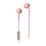 image produit JVC HA-F19M-PT-E Earbuds Écouteurs avec Fonction Casque Rose x Taupe