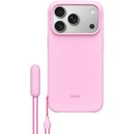 image produit Beats Coque avec béquille pour iPhone 17 Pro équipée MagSafe avec Commande de l'appareil Photo, Support intégré et dragonne, Fini Mat et Doublure en Tissu Microfibre - Rose Quartz