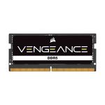 image produit CORSAIR VENGEANCE SODIMM DDR5 RAM 8Go (1x8Go) 4800MHz CL40 Intel XMP Compatible iCUE Mémoire d'Ordinateur - Noir (CMSX8GX5M1A4800C40) - livrable en France