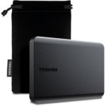 image produit Disque dur SSD externe TOSHIBA 2To canvio basics + housse