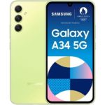 image produit Smartphone SAMSUNG Galaxy A34 Jaune Citron 128Go 5G