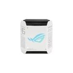 image produit ASUS GT6 Blanc - Pack de 1 - Routeur Gaming Wi-FI 6 Triple Bande AX10000-260m2, WiFi 10Gbps, Port WAN 2.5G, VPN Fusion, accélération des Jeux à Triple Niveau, AiProtection Pro et Instant Guard - livrable en France