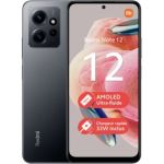 image produit Xiaomi Redmi Note 12 - Smartphone 4Go RAM 128Go ROM, Ecran AMOLED 6,67 » 120Hz, FHD+, Snapdragon 685 caméra professionnelle 50MP, 5000mAh, Gris Onyx [Version Globale]