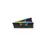 image produit CORSAIR VENGEANCE RGB DDR5 RAM 96Go (2x48Go) 5200MHz CL38 Intel XMP Compatible iCUE Mémoire d'Ordinateur - Noir (CMH96GX5M2B5200C38) - livrable en France