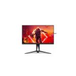 image produit AOC AGON AG325QZN - Écran de jeu QHD 32 pouces, 0,5 ms MPRT, 240 Hz, FreeSync Premium, HDR 400 (2560x1440, HDMI, DisplayPort, Hub USB) noir/rouge - livrable en France