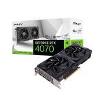 image produit PNY Carte Graphique GeForce RTX™ 4070 12GB Verto Dual Fan DLSS 3